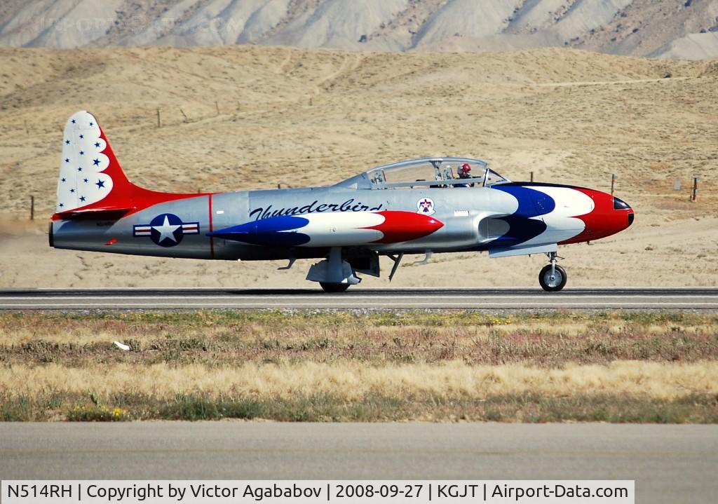 N514RH, 2000 Lockheed T-33 C/N 001, At Grand Junction Airshow