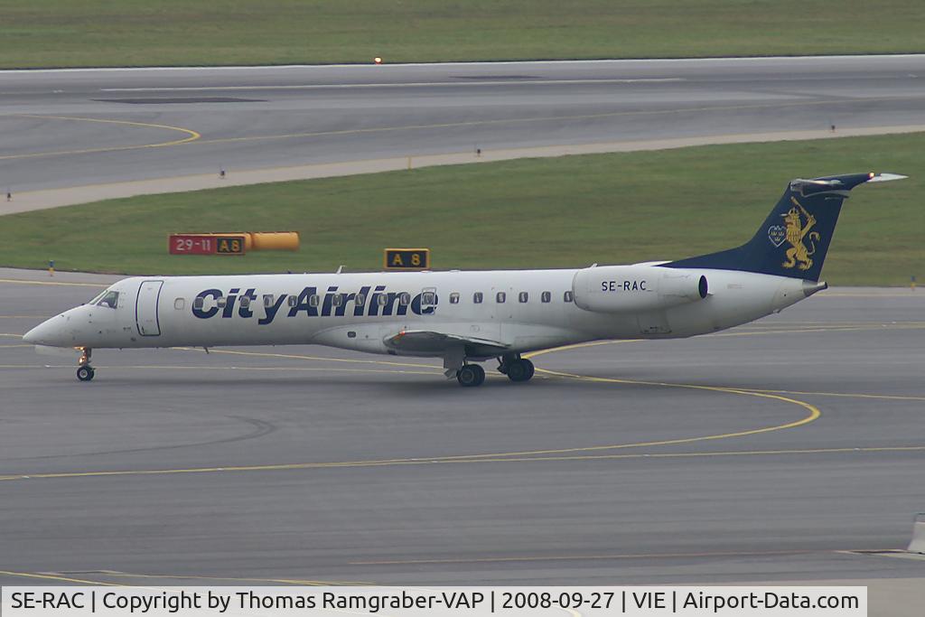 SE-RAC, 1998 Embraer ERJ-145LR (EMB-145LR) C/N 145098, City Airline Embraer 145