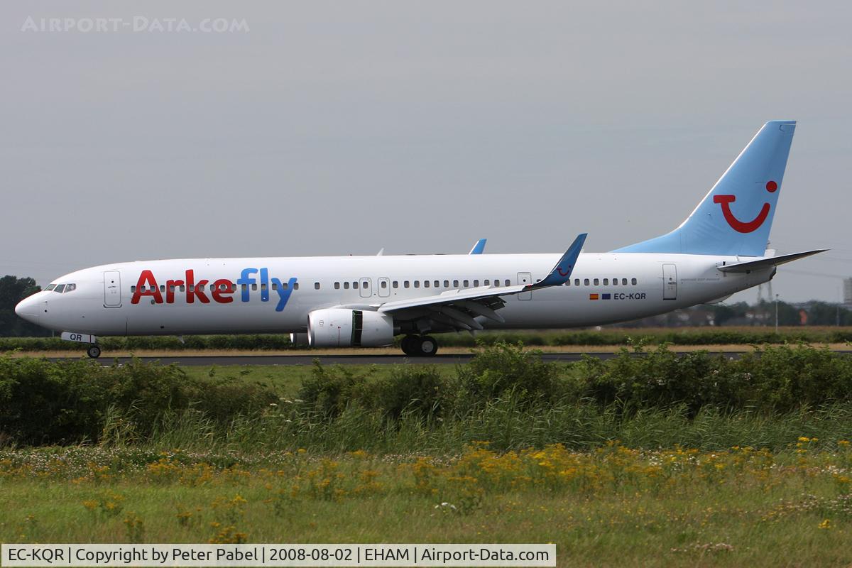 EC-KQR, 2008 Boeing 737-96N/ER C/N 35225, AMS Trip