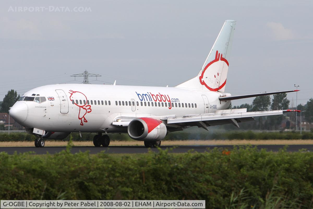 G-OGBE, 1995 Boeing 737-3L9 C/N 27834, AMS Trip