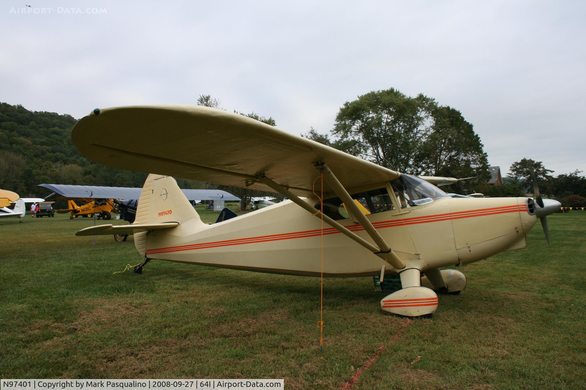 N97401, 1946 Stinson 108 Voyager C/N 108-401, Stinson 108