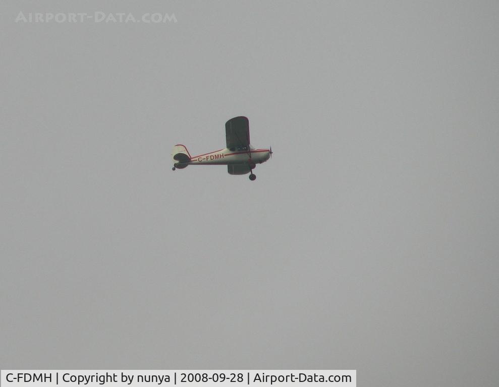 C-FDMH, 1946 Cessna 140 C/N 8212, Over Dayton Ohio  approx 39.8035  -84.20421