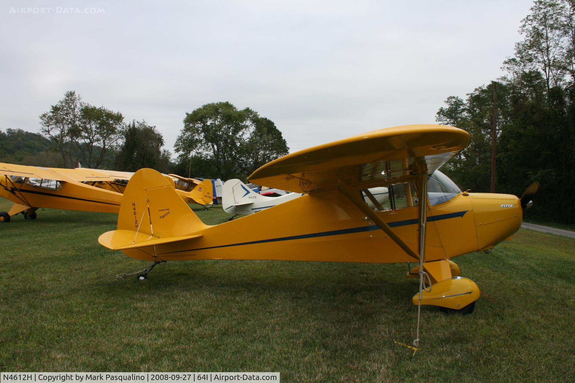 N4612H, 1948 Piper PA-17 Vagabond C/N 17-29, Piper PA-17