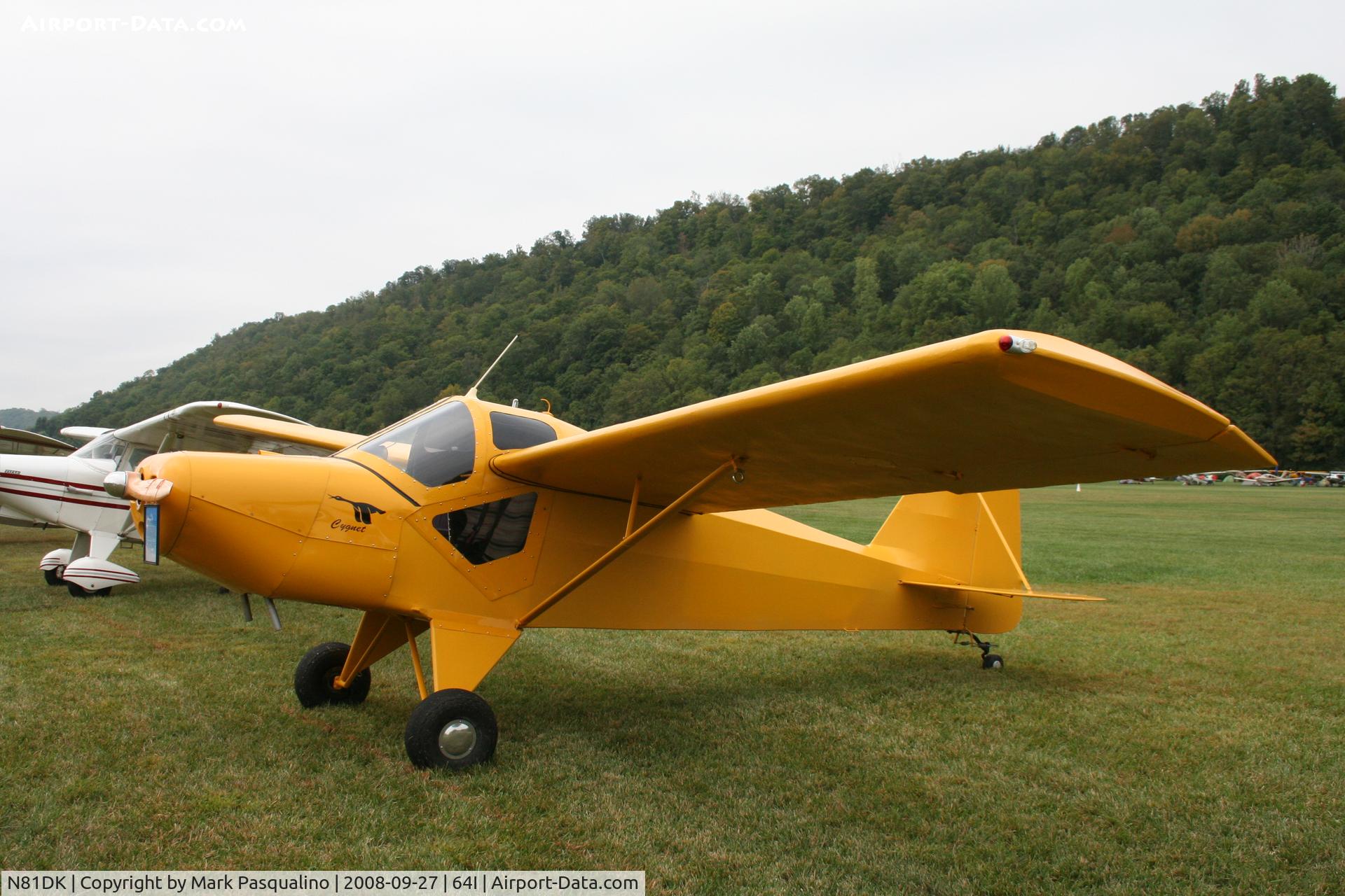 N81DK, 1981 Sisler Cygnet SF-2A C/N 152, Cygnet