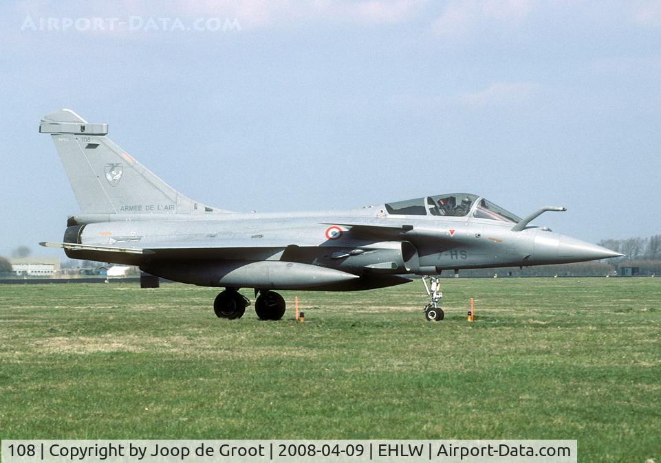 108, Dassault Rafale C C/N 108, Participant if the Frisian Flag 2008 exercise.