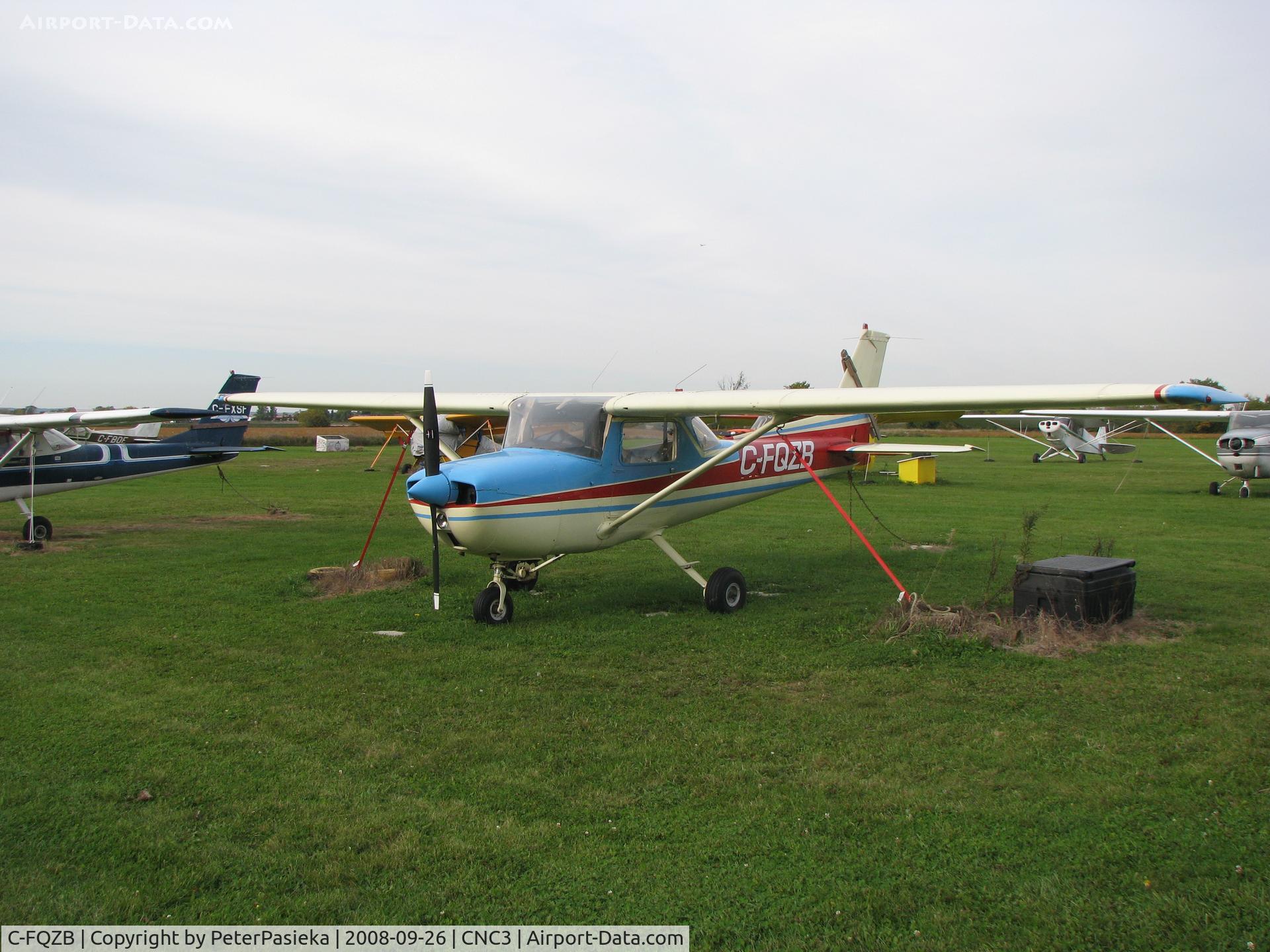 C-FQZB, 1970 Cessna 150L C/N 15072245, @ Brampton Airport