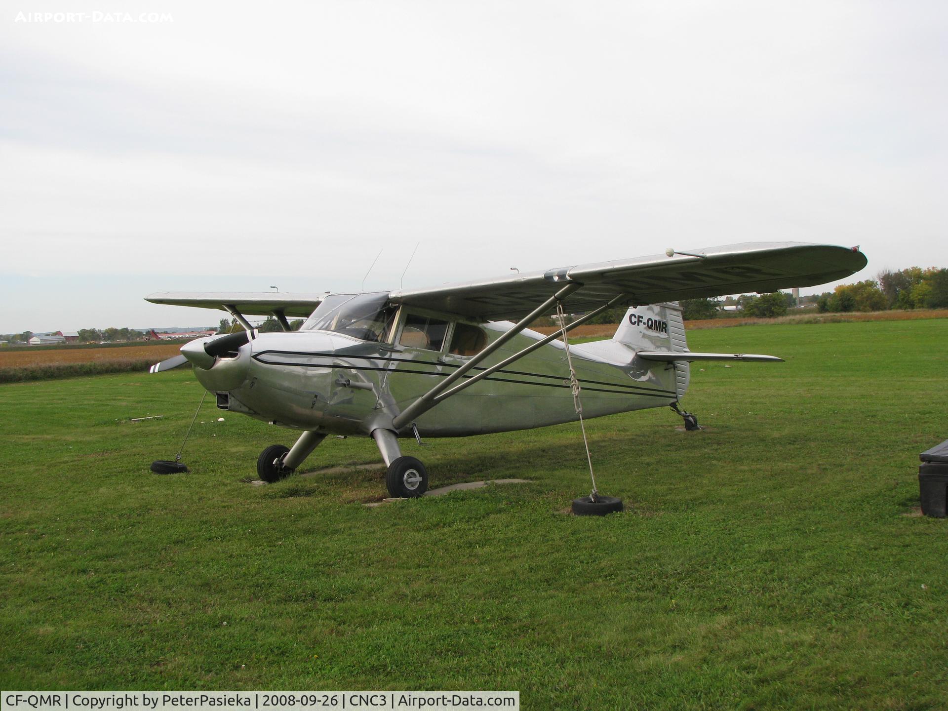 CF-QMR, 1946 Stinson 108-1 Voyager C/N 108-772, @ Brampton Airport