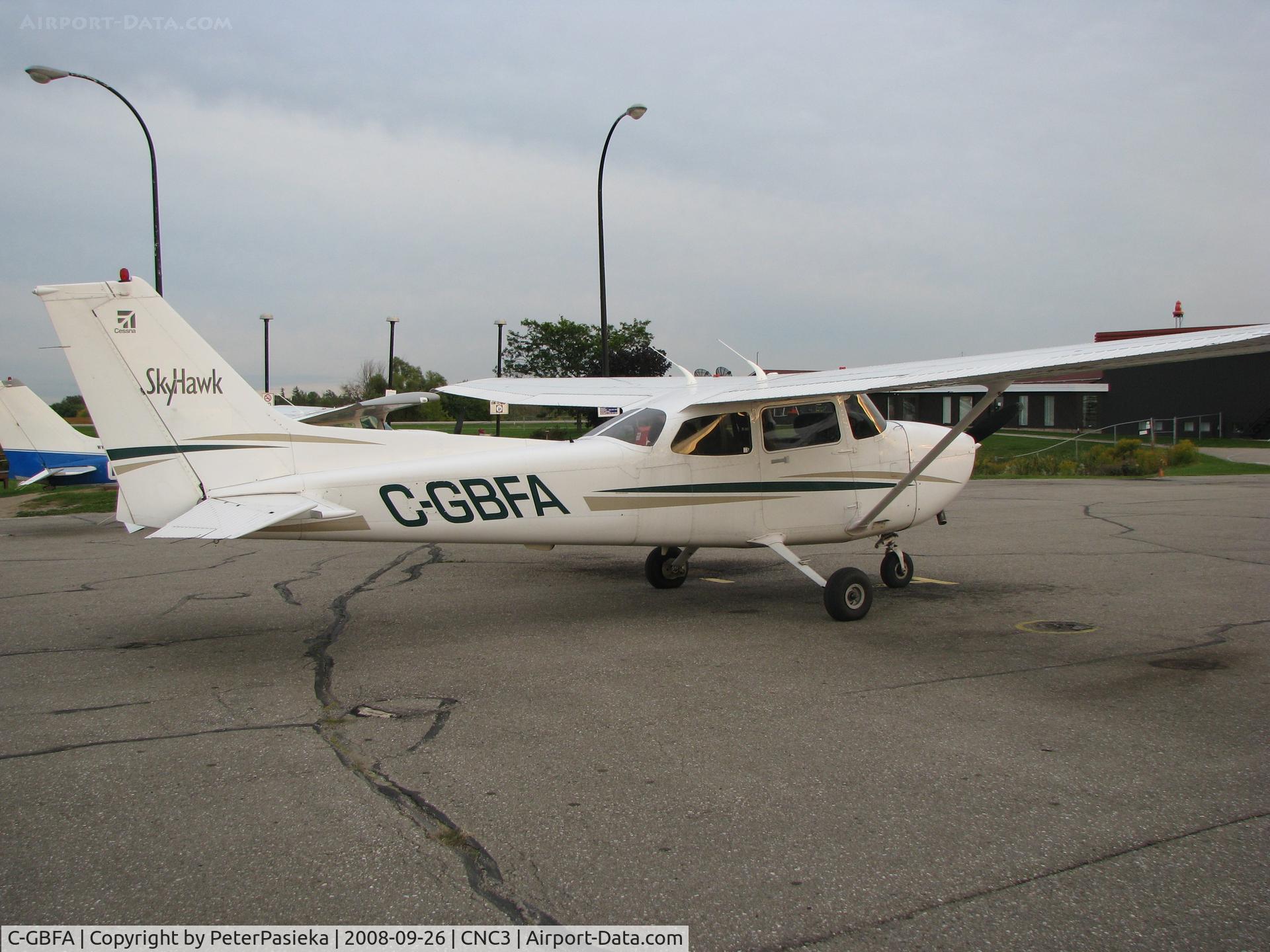 C-GBFA, 2003 Cessna 172R C/N 17281196, @ Brampton Airport, BFC training aircraft