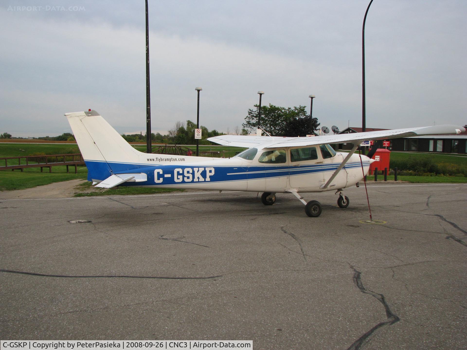 C-GSKP, 1984 Cessna 172P C/N 17276209, @ Brampton Airport, BFC training aircraft