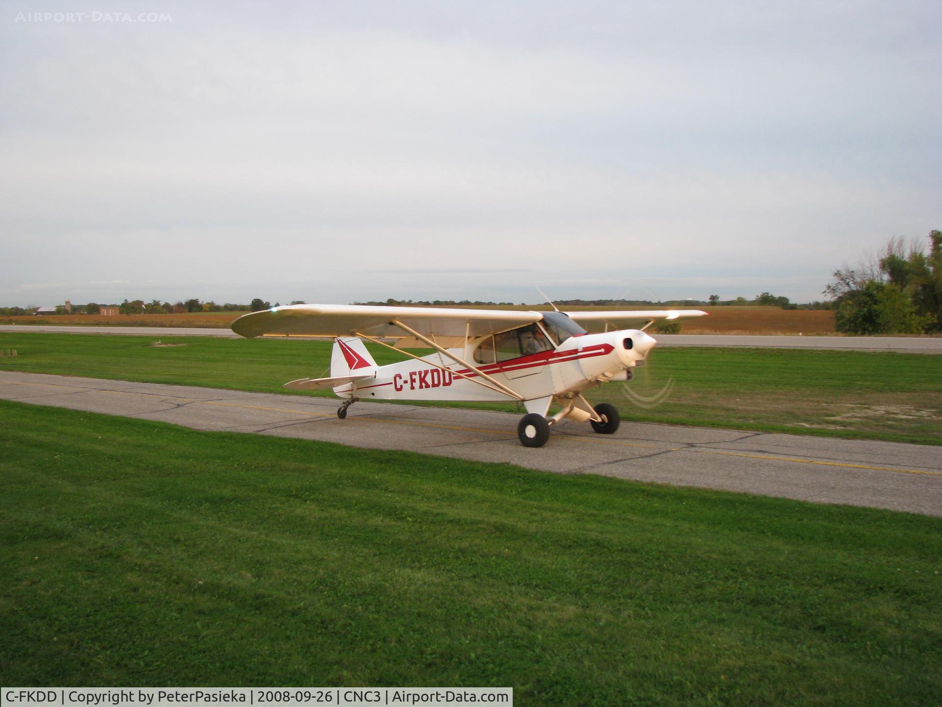 C-FKDD, 1975 Piper PA-18-150 Super Cub C/N 18-7509015, @ Brampton Airport, BFC training aircraft
