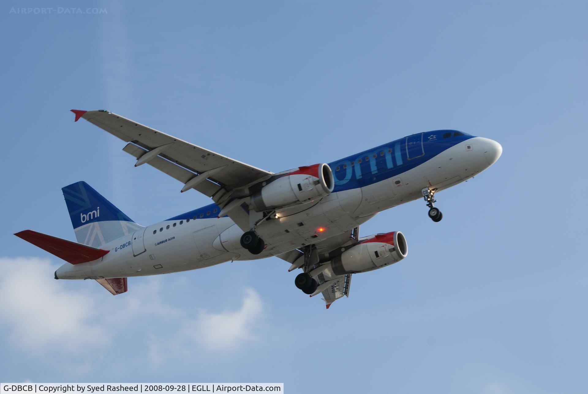 G-DBCB, 2004 Airbus A319-131 C/N 2188, On Finals to EGLL - 27R