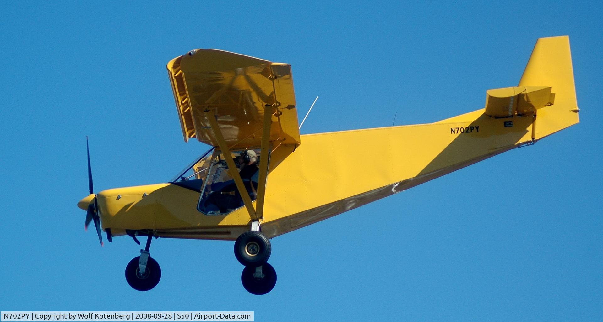 N702PY, 2005 Zenith STOL CH-701 SP C/N 7-5188, in flight, on final