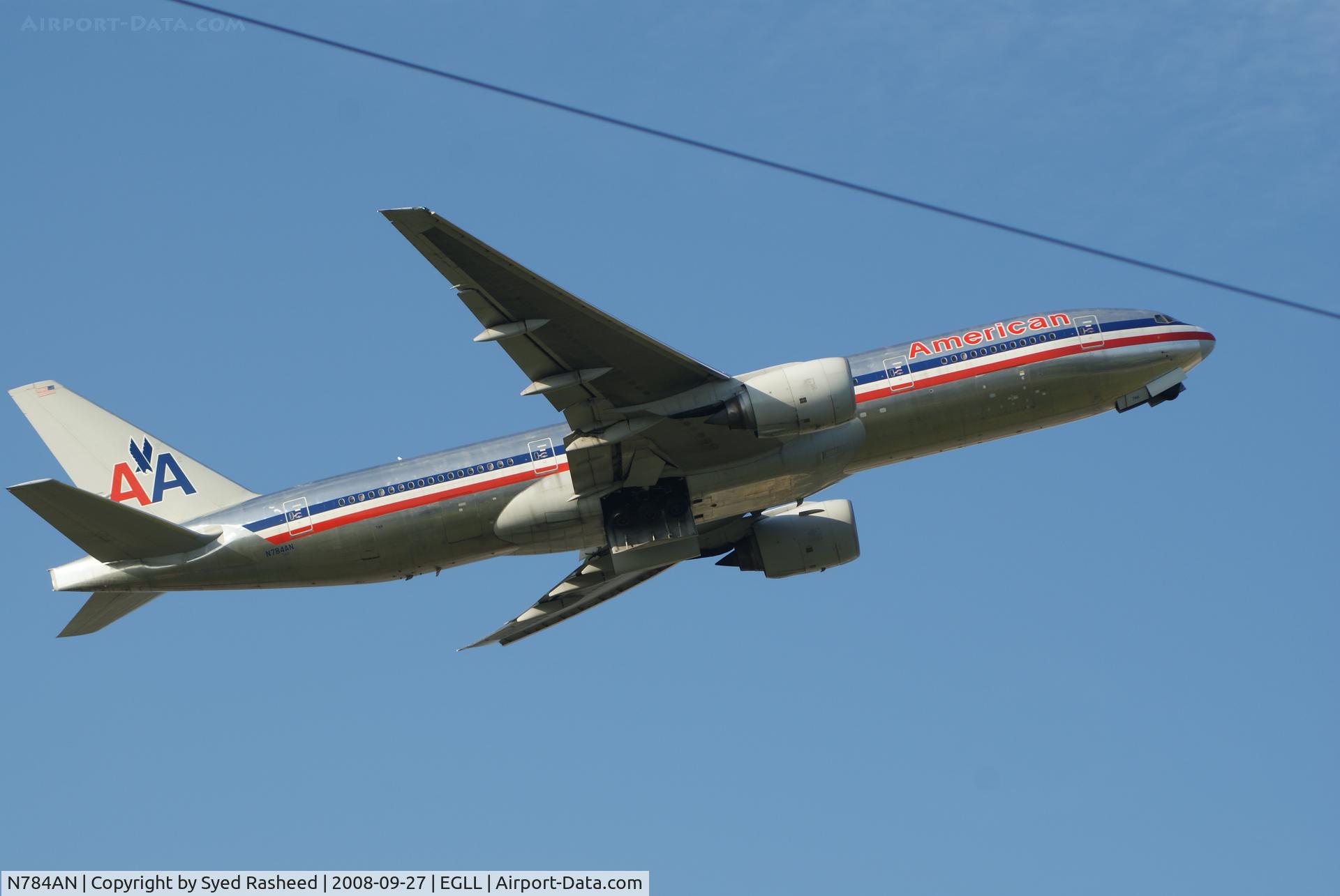 N784AN, 2000 Boeing 777-223 C/N 29588, American Airlines B772 - 09R