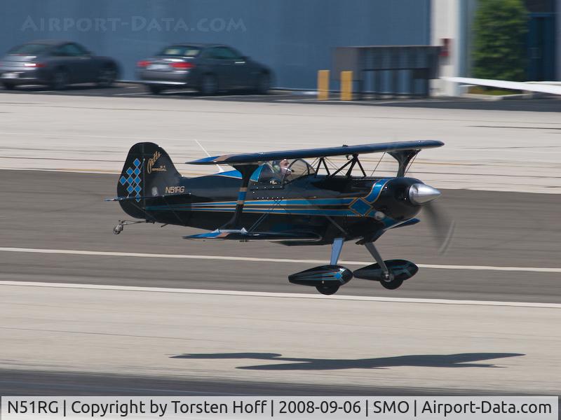 N51RG, Pitts S-1 Special C/N 110551, N51RG about to go vertical on RWY 03