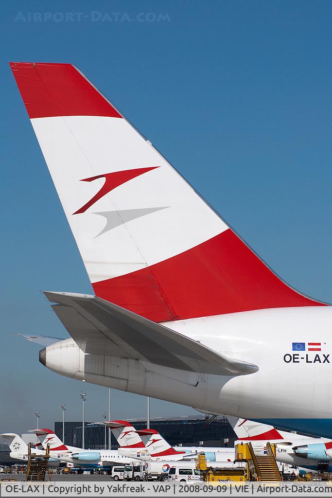 OE-LAX, 1992 Boeing 767-3Z9/ER C/N 27095, Austrian Airlines Boeing 767-300
