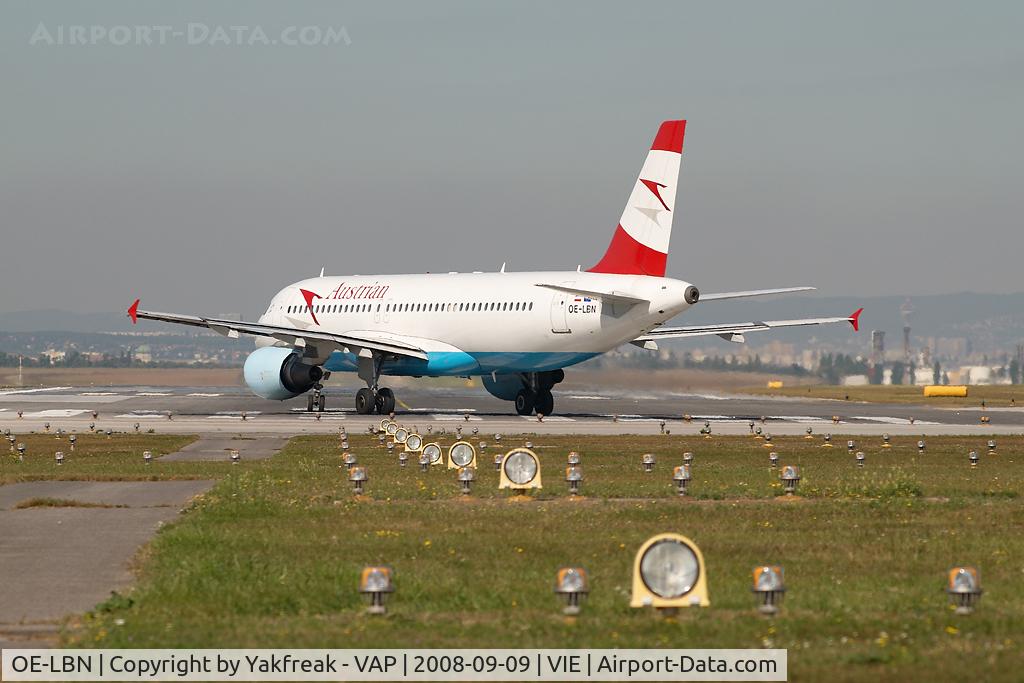 OE-LBN, 1997 Airbus A320-214 C/N 768, Austrian Airlines Airbus 320