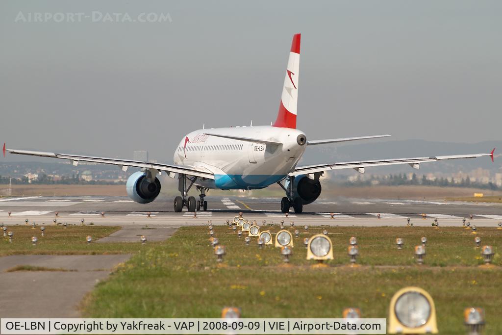 OE-LBN, 1997 Airbus A320-214 C/N 768, Austrian Airlines Airbus 320