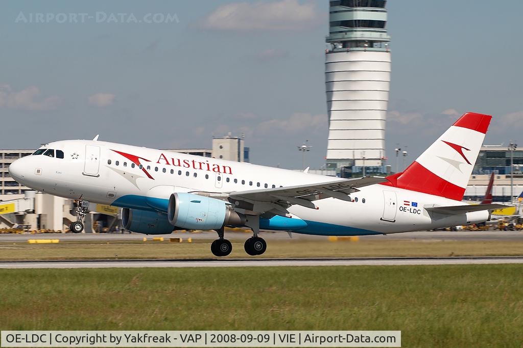 OE-LDC, 2004 Airbus A319-112 C/N 2262, Austrian Airlines Airbus 319