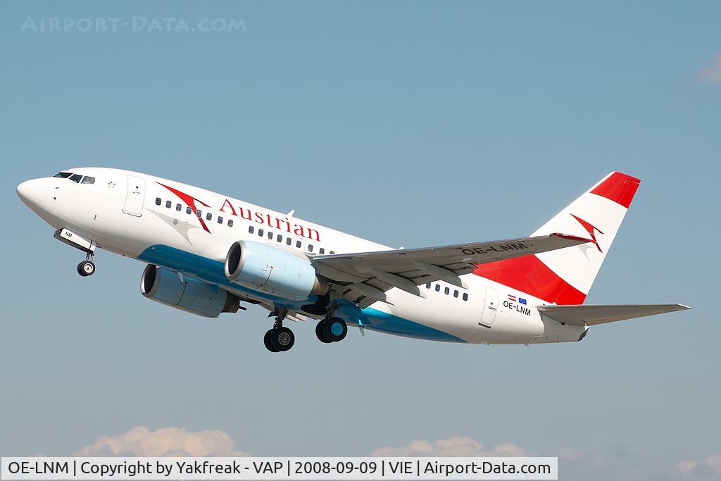 OE-LNM, 2000 Boeing 737-6Z9 C/N 30138, Austrian Airlines Boeing 737-600