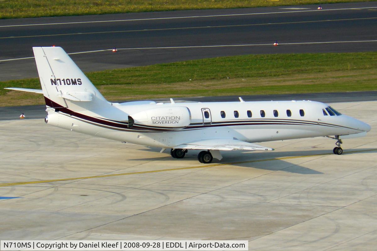 N710MS, 2007 Cessna 680 Citation Sovereign C/N 680-0162, N710MS at DUS