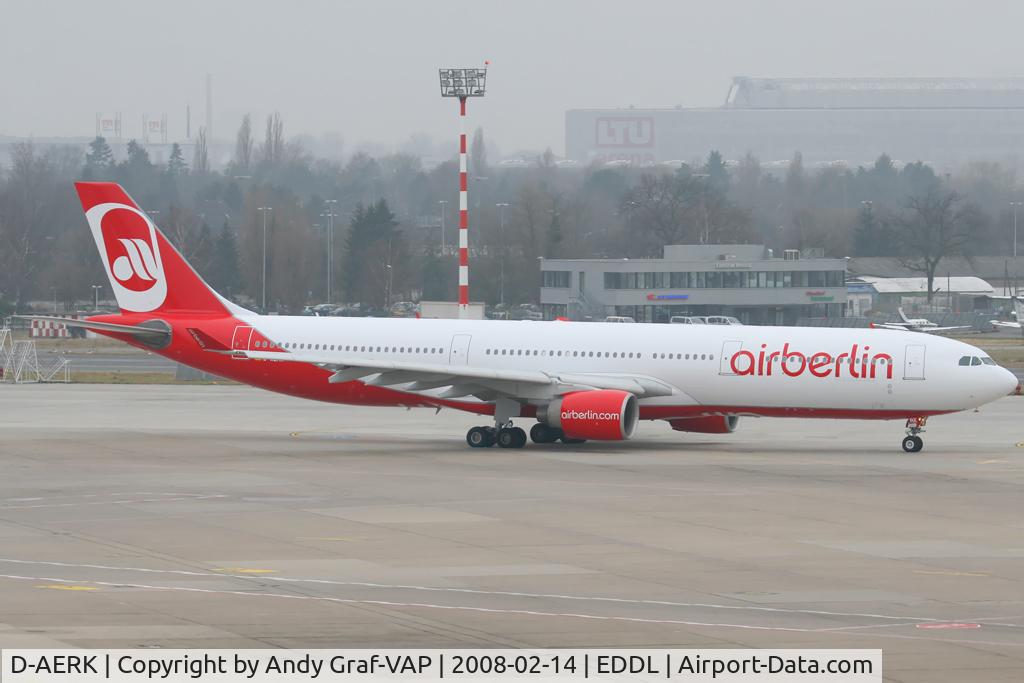 D-AERK, 1996 Airbus A330-322 C/N 120, Air Berlin A330-300