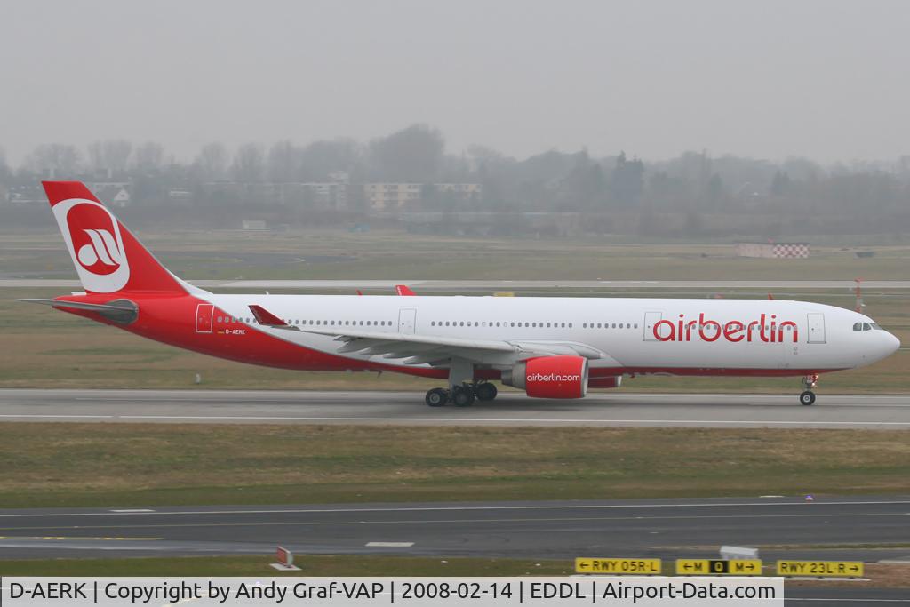D-AERK, 1996 Airbus A330-322 C/N 120, Air Berlin A330-300