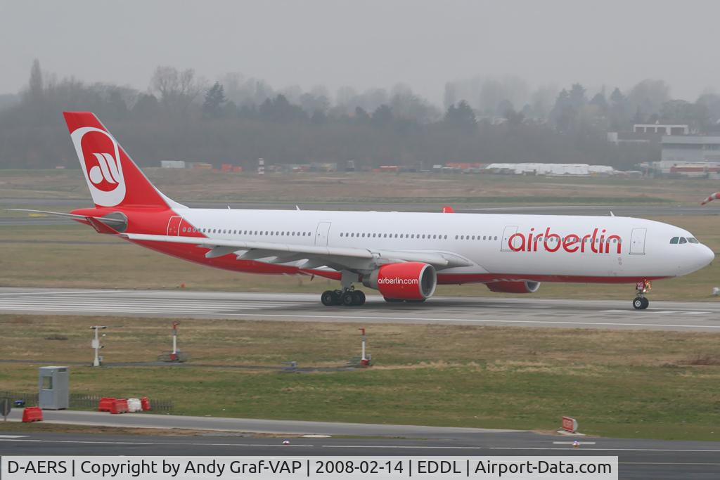 D-AERS, 1997 Airbus A330-322 C/N 171, Air Berlin A330-300