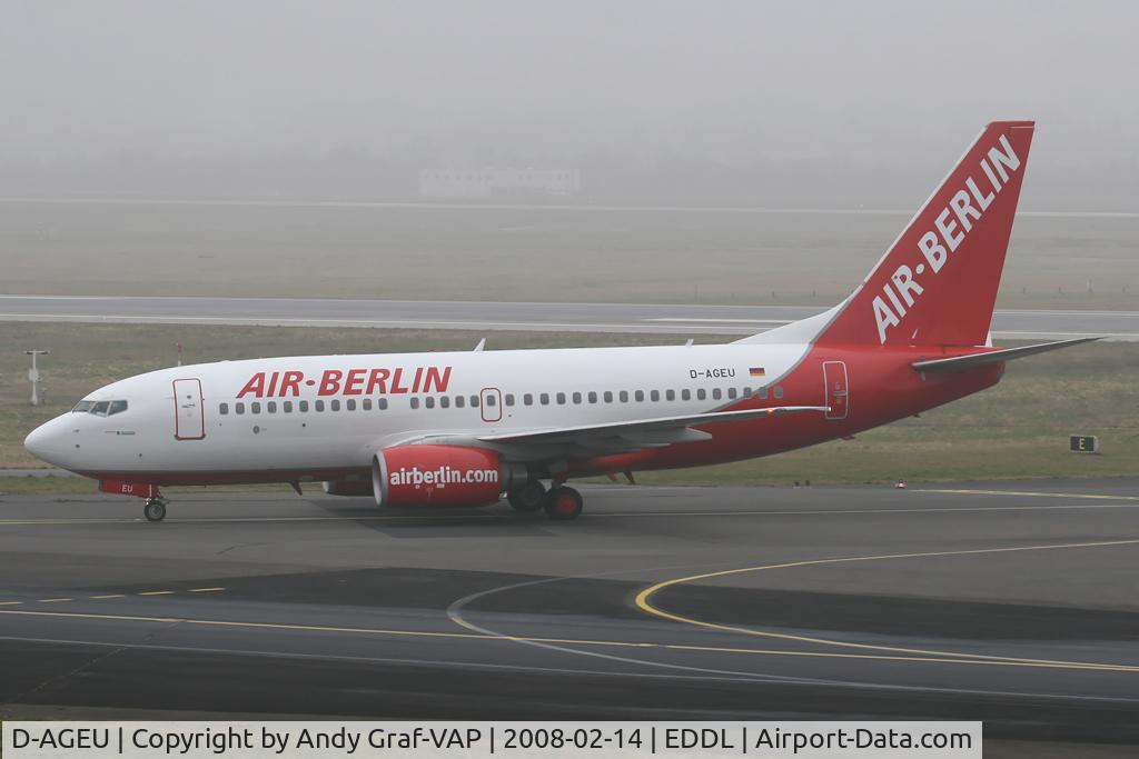 D-AGEU, 1998 Boeing 737-75B C/N 28104, Air Berlin 737-700