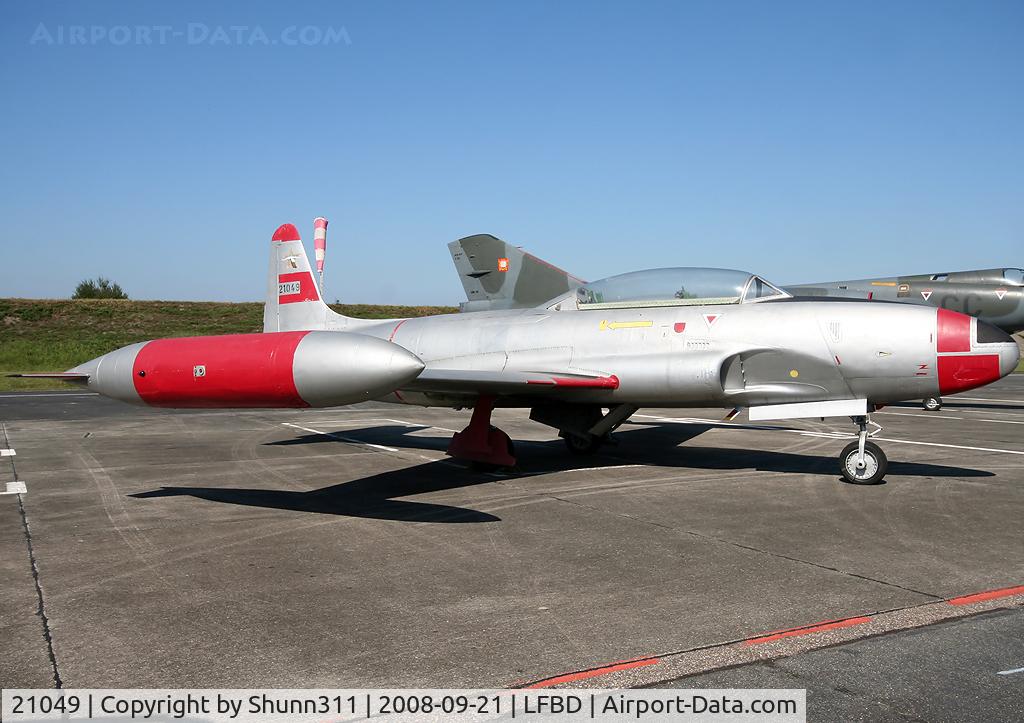 21049, Canadair CT-133 Silver Star 3 C/N T33-049, Preserved T33 at the CAEA Museum...