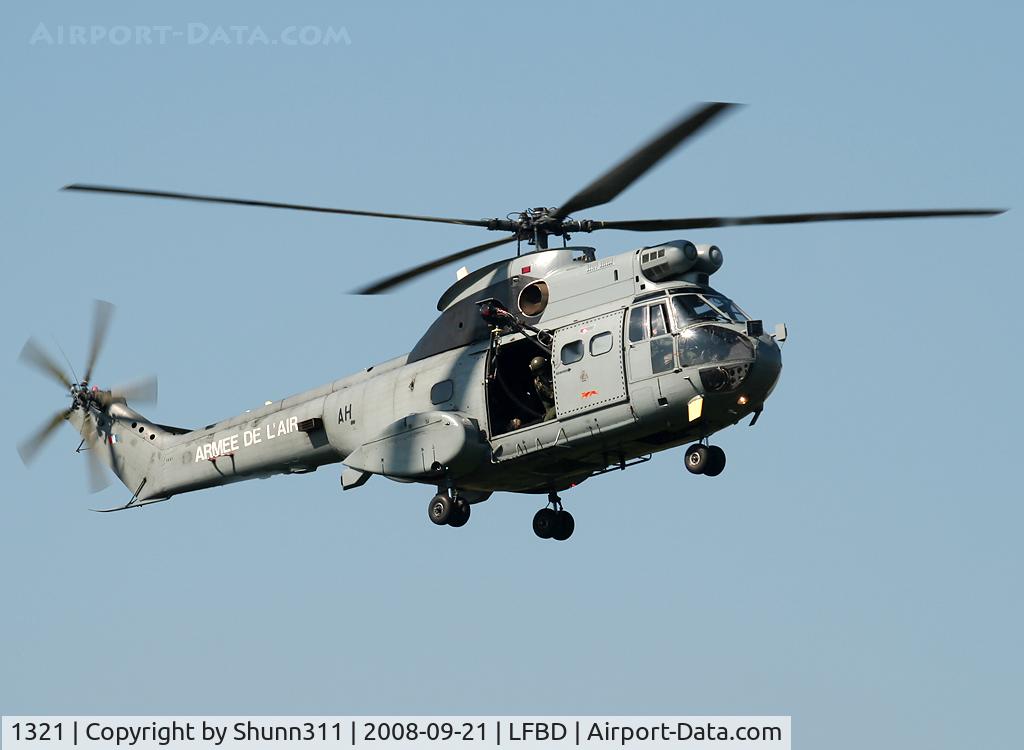 1321, Aérospatiale SA-330B Puma C/N 1321, Puma used as a demo during Patrimony Open Day at the CAEA Museum...