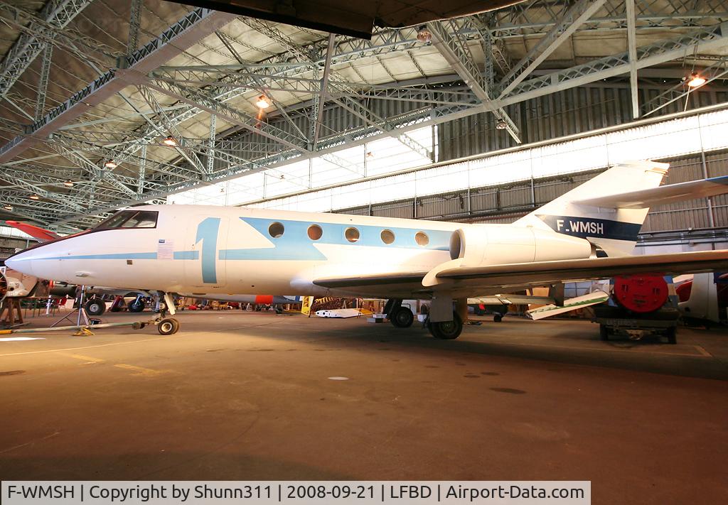 F-WMSH, 1965 Dassault Falcon 20 C/N 1, First prototype of Facon 20 preserved in the CAEA Museum...