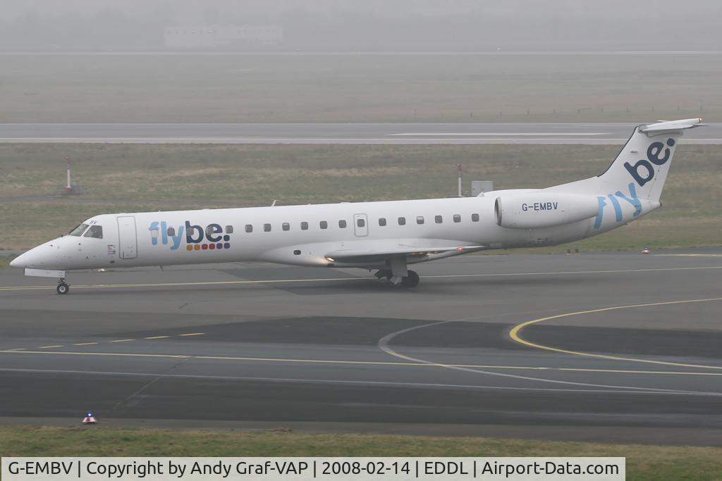 G-EMBV, 2001 Embraer EMB-145EU (ERJ-145EU) C/N 145482, FlyBe EMB145