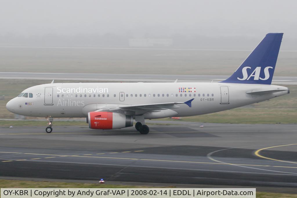 OY-KBR, 2007 Airbus A319-132 C/N 3231, SAS A319