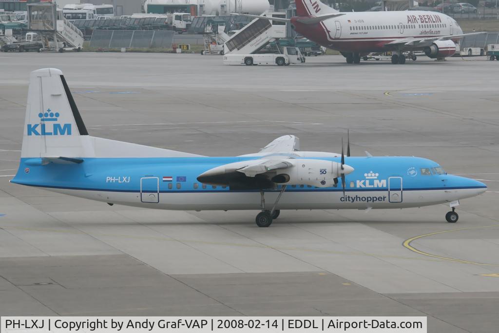PH-LXJ, 1992 Fokker 50 C/N 20270, KLM F50