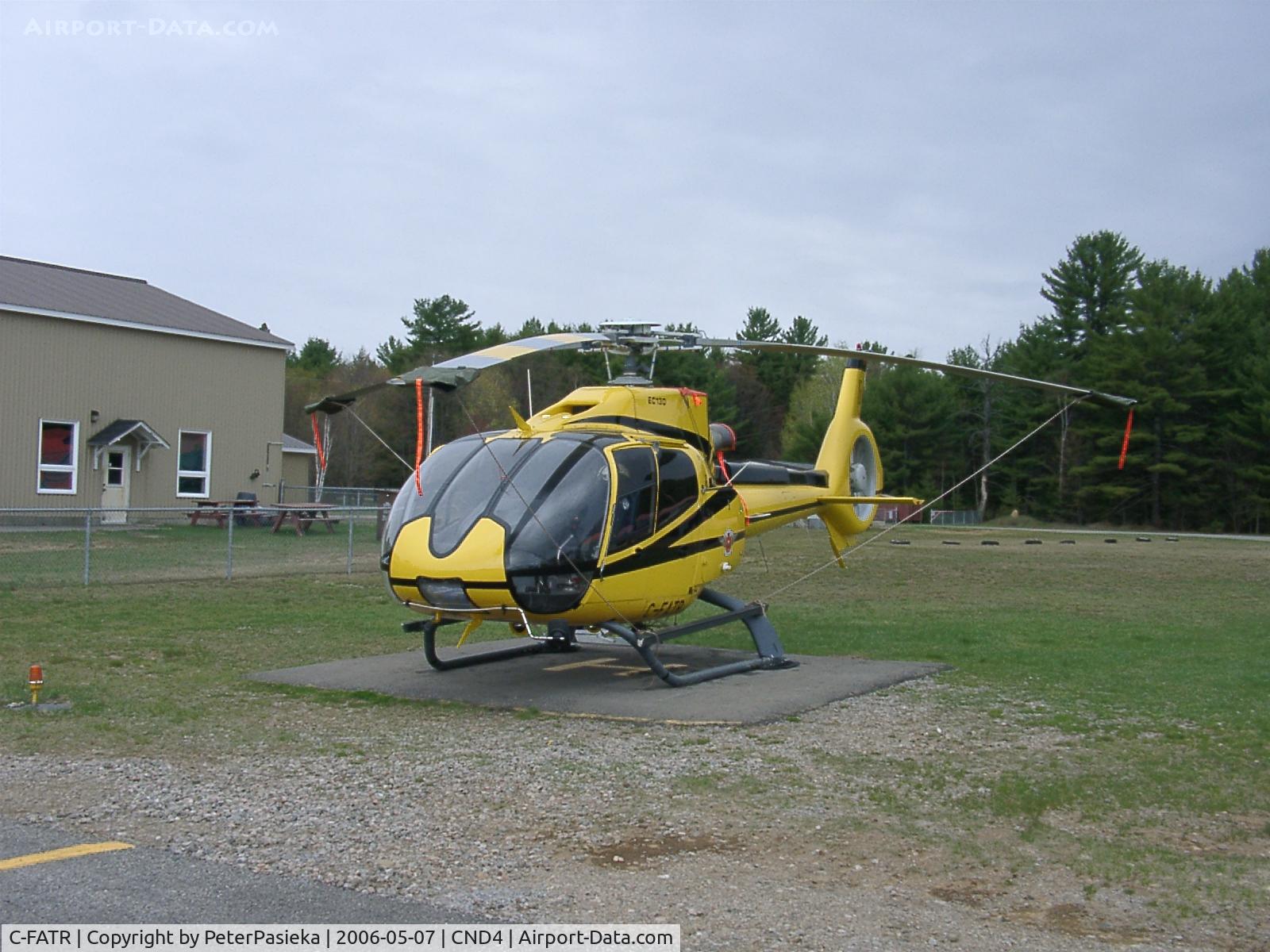 C-FATR, 2003 Eurocopter EC-130B-4 (AS-350B-4) C/N 3759, @ Haliburton/Stanhope Muni Airport, Ontario Canada