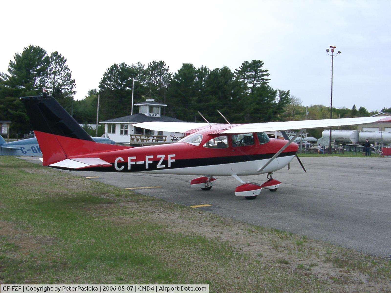 CF-FZF, 1964 Cessna 172E C/N 17251445, @ Haliburton/Stanhope Muni Airport, Ontario Canada