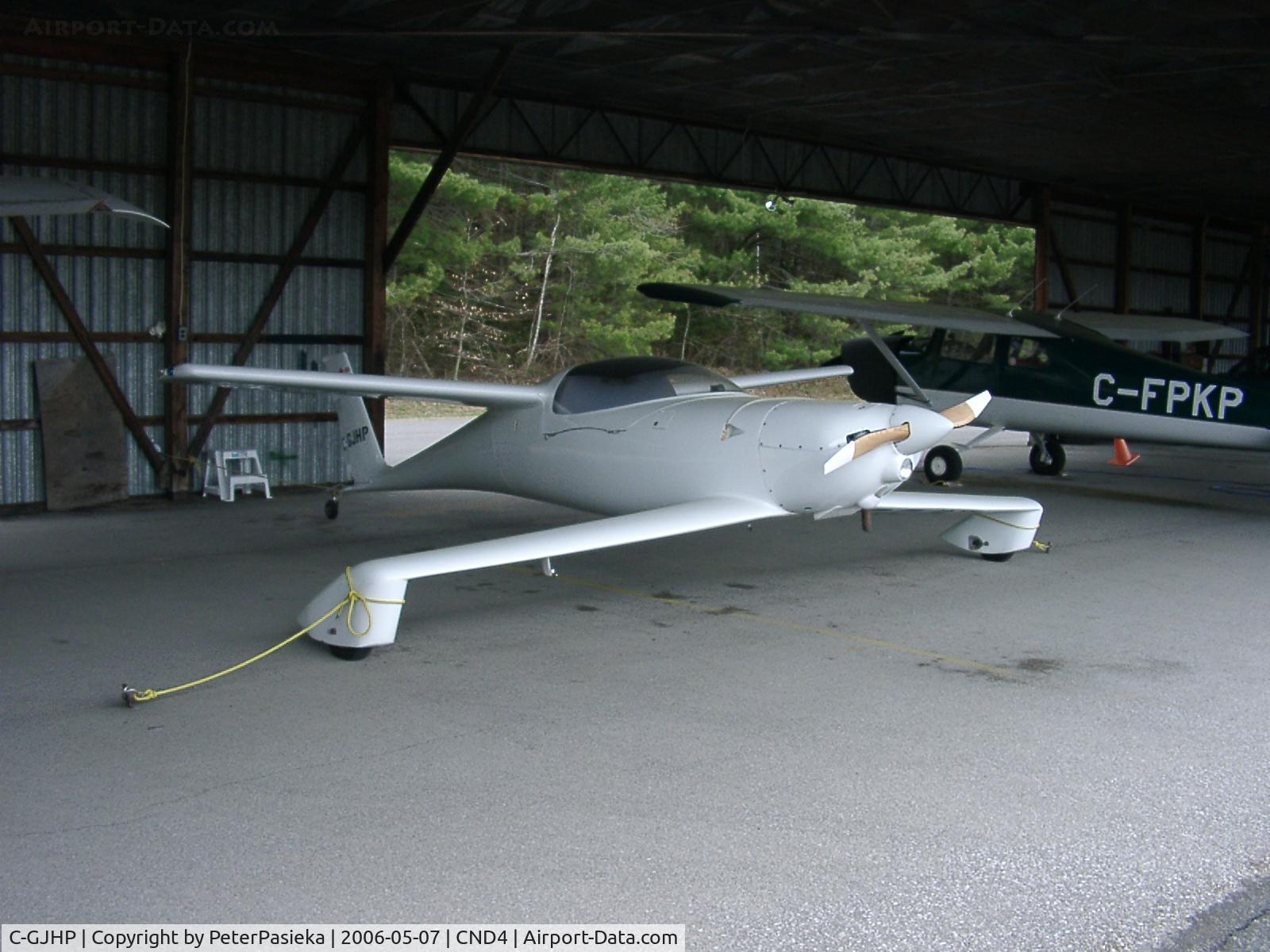 C-GJHP, 1986 QAC Quickie Q2 C/N SAR-ASH, @ Haliburton/Stanhope Muni Airport, Ontario Canada