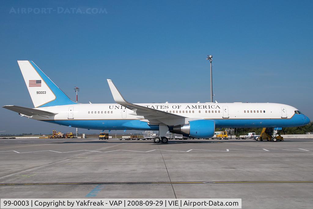 99-0003, 1998 Boeing C-32A (757-200) C/N 29027, United States Air Force Boeing 757-200