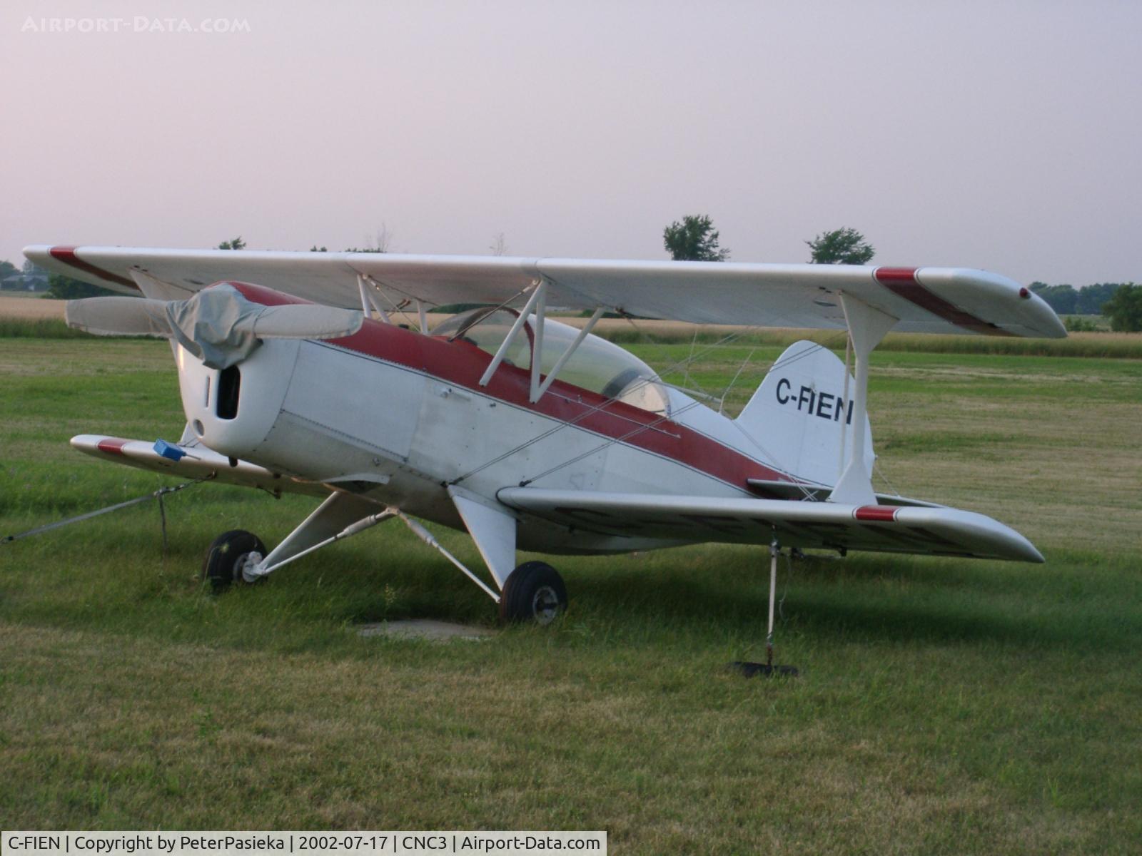 C-FIEN, 1990 EAA Acro Sport II C/N 442, @ Brampton Airport