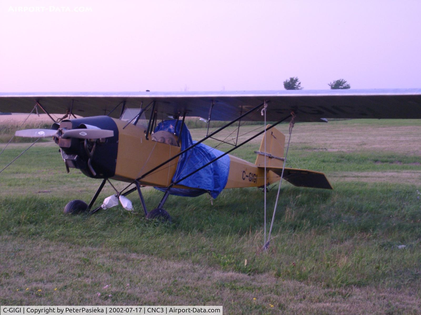 C-GIGI, 1975 Pietenpol Air Camper C/N P-1, @ Brampton Airport