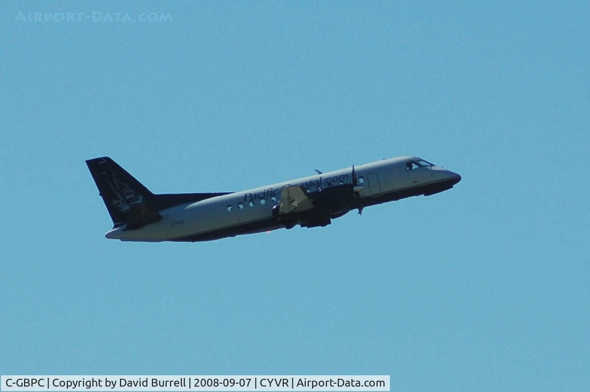 C-GBPC, 1985 Beech 1900C C/N UB-43, Beech 1900C - Pacific Coastal - Taking Off