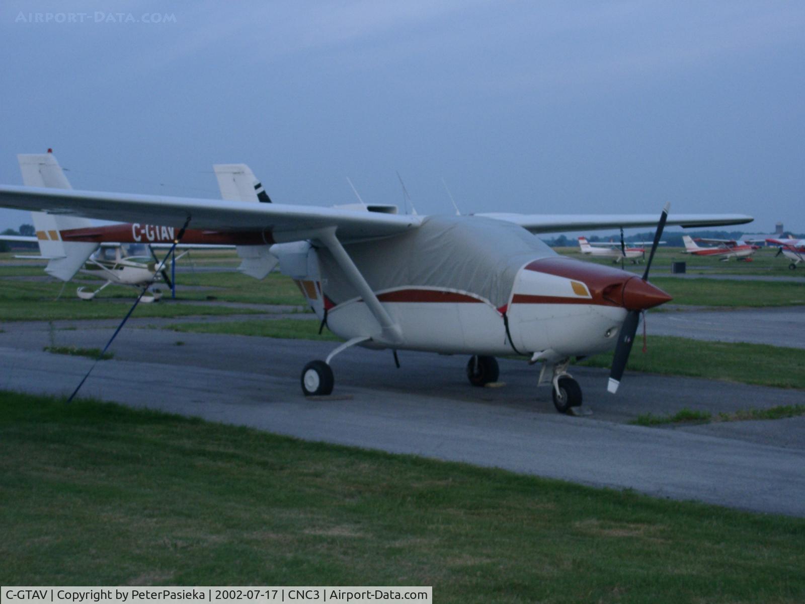 C-GTAV, Cessna 337G Super Skymaster C/N 33701812, @ Brampton Airport