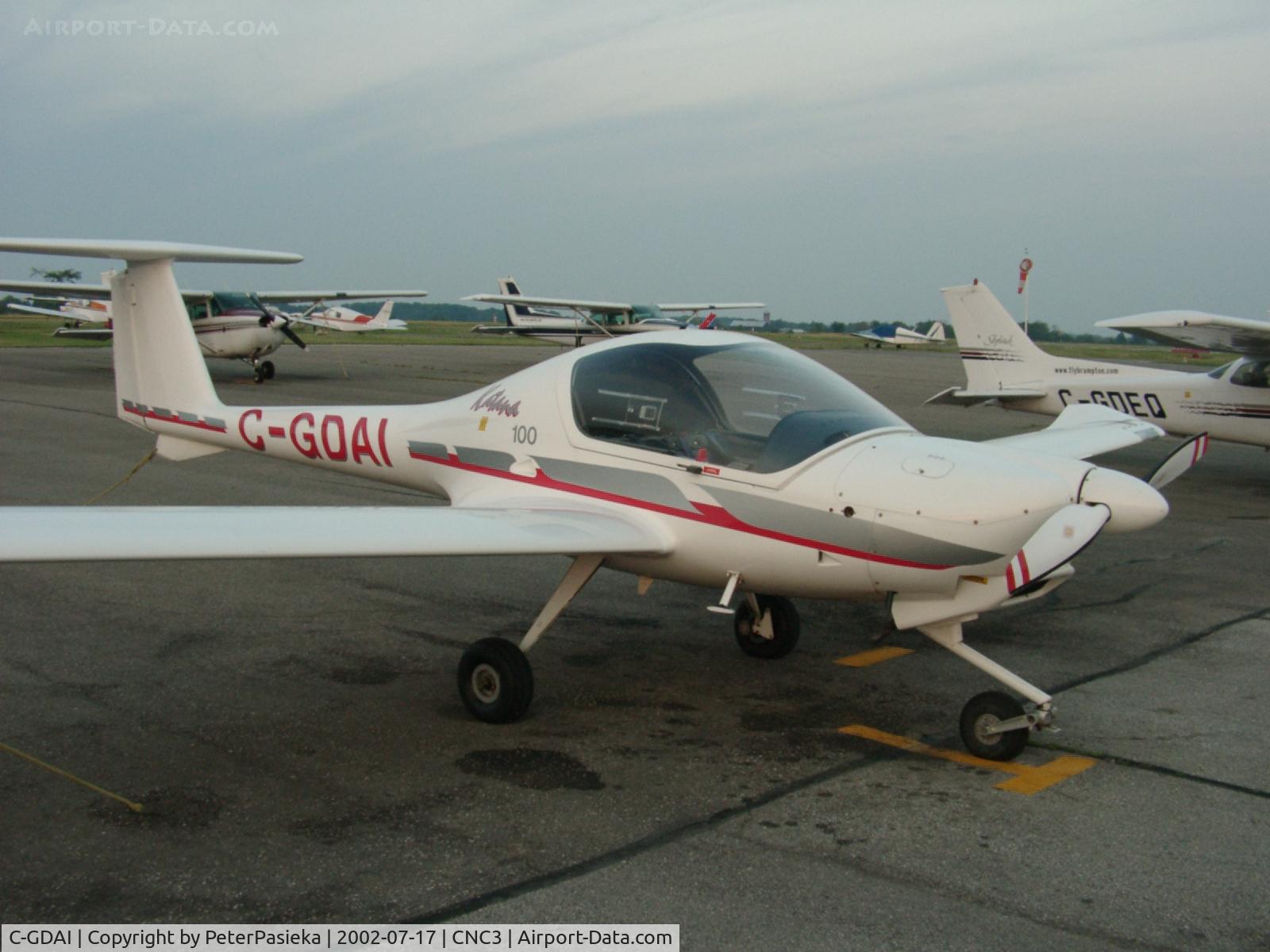 C-GDAI, 1996 Diamond DA-20A-1 Katana C/N 10134, @ Brampton Airport, former BFC training aircraft