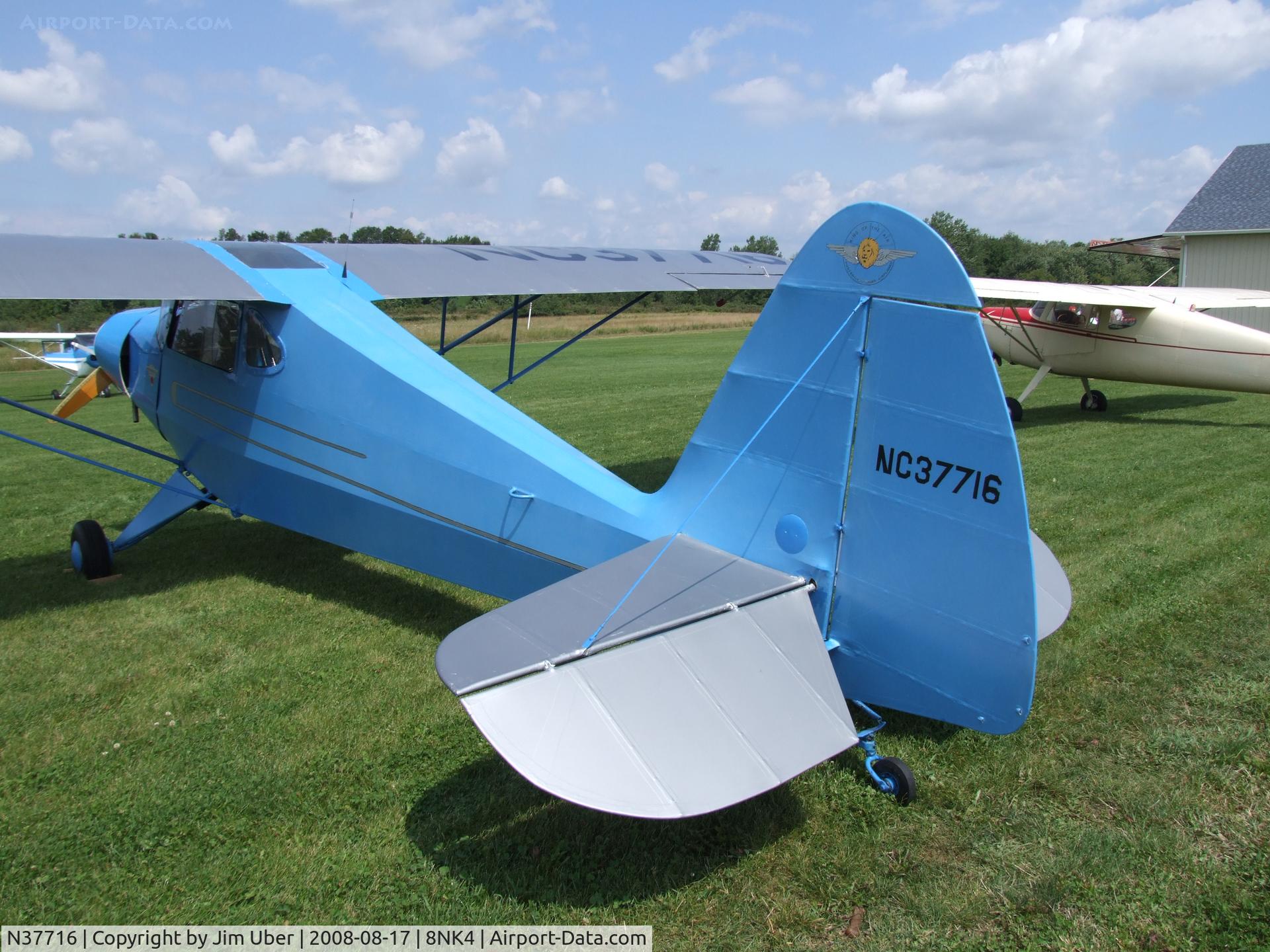 N37716, 1941 Porterfield CP-65 C/N 945, Tailfeathers-seen at the Bethany 