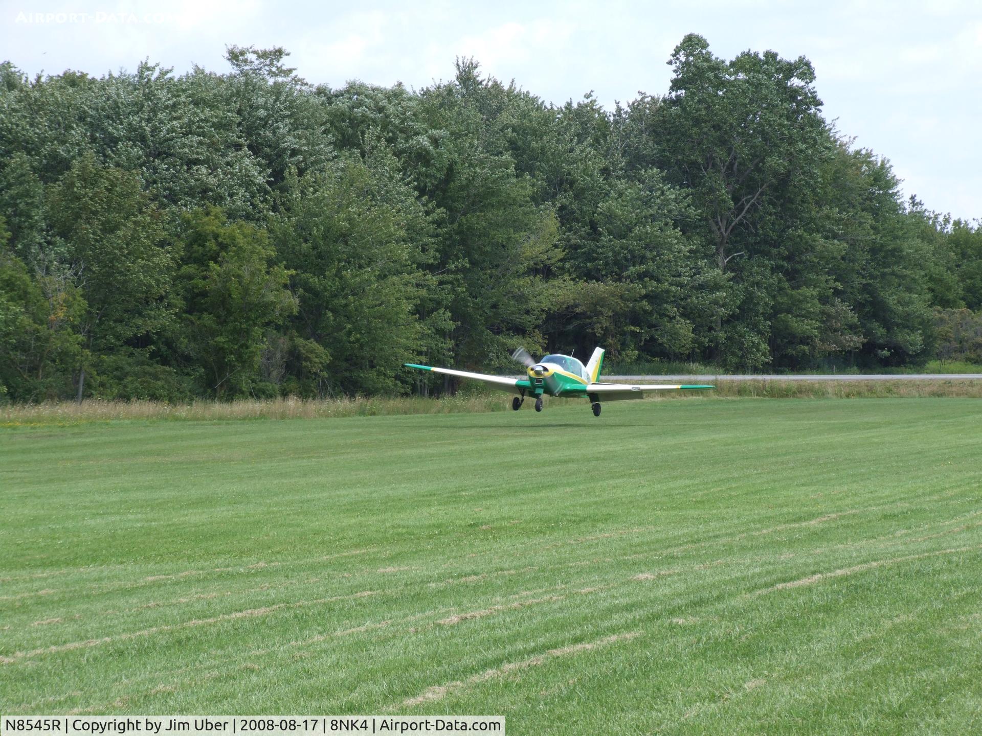N8545R, 1966 Bellanca 14-19-3 Cruisair Senior C/N 4307, Joe's  just about down at the Hot-Dog day
