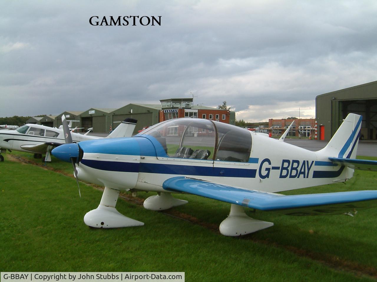 G-BBAY, 1973 Robin DR-400-140 Major C/N 841, gamston