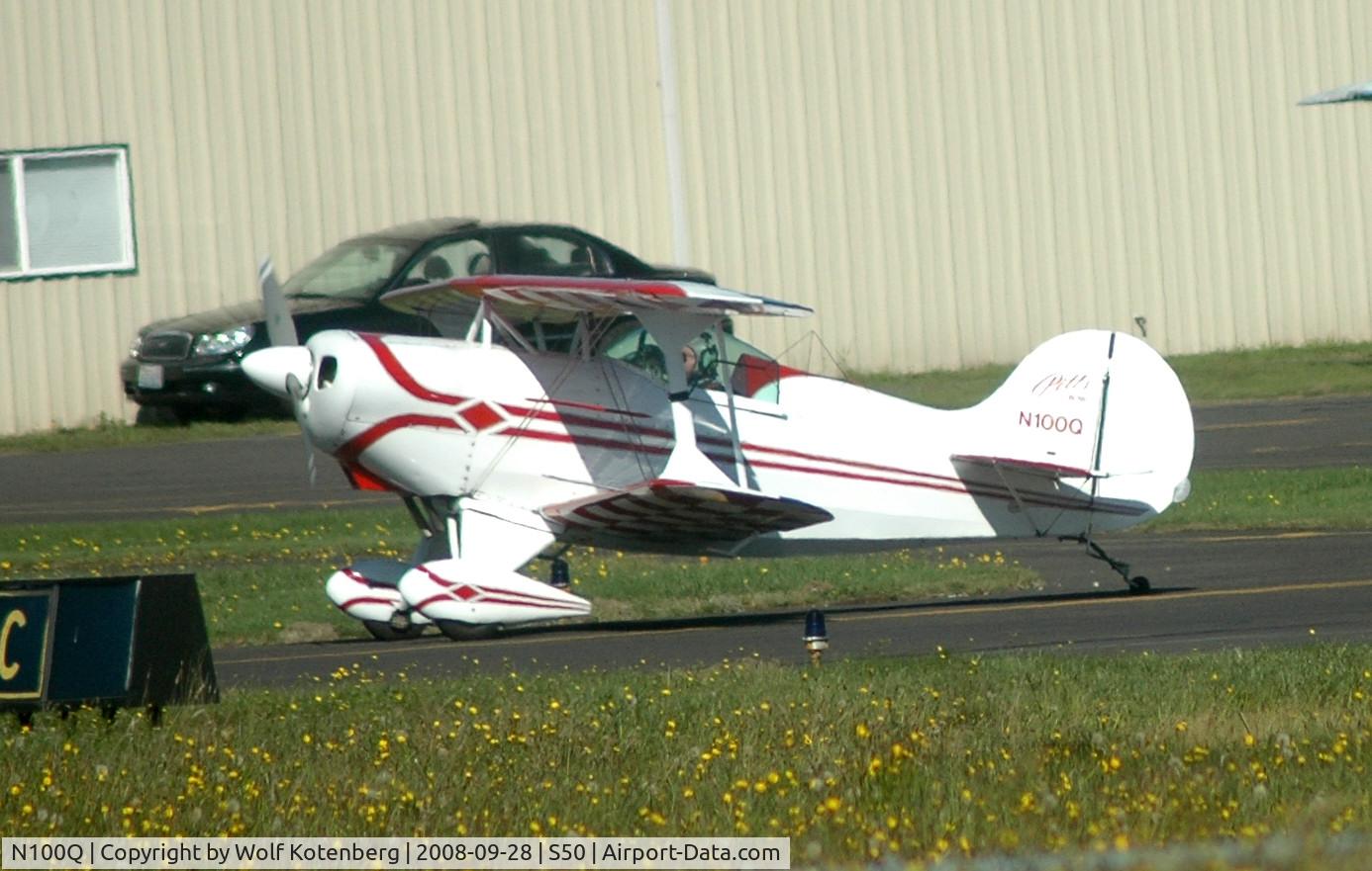 N100Q, 1971 Pitts S-1 Special C/N KL-2, taxying