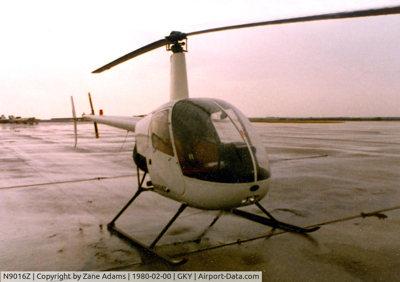 N9016Z, Robinson R22 C/N 0013, Robinson at Arlington 1980