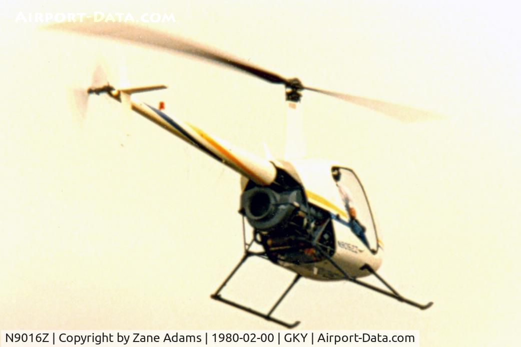 N9016Z, Robinson R22 C/N 0013, Robinson at Arlington 1980
