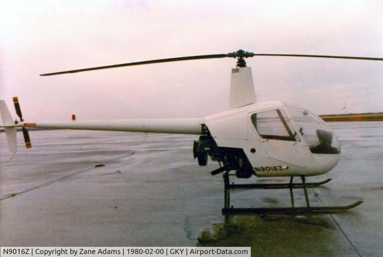 N9016Z, Robinson R22 C/N 0013, Robinson at Arlington 1980